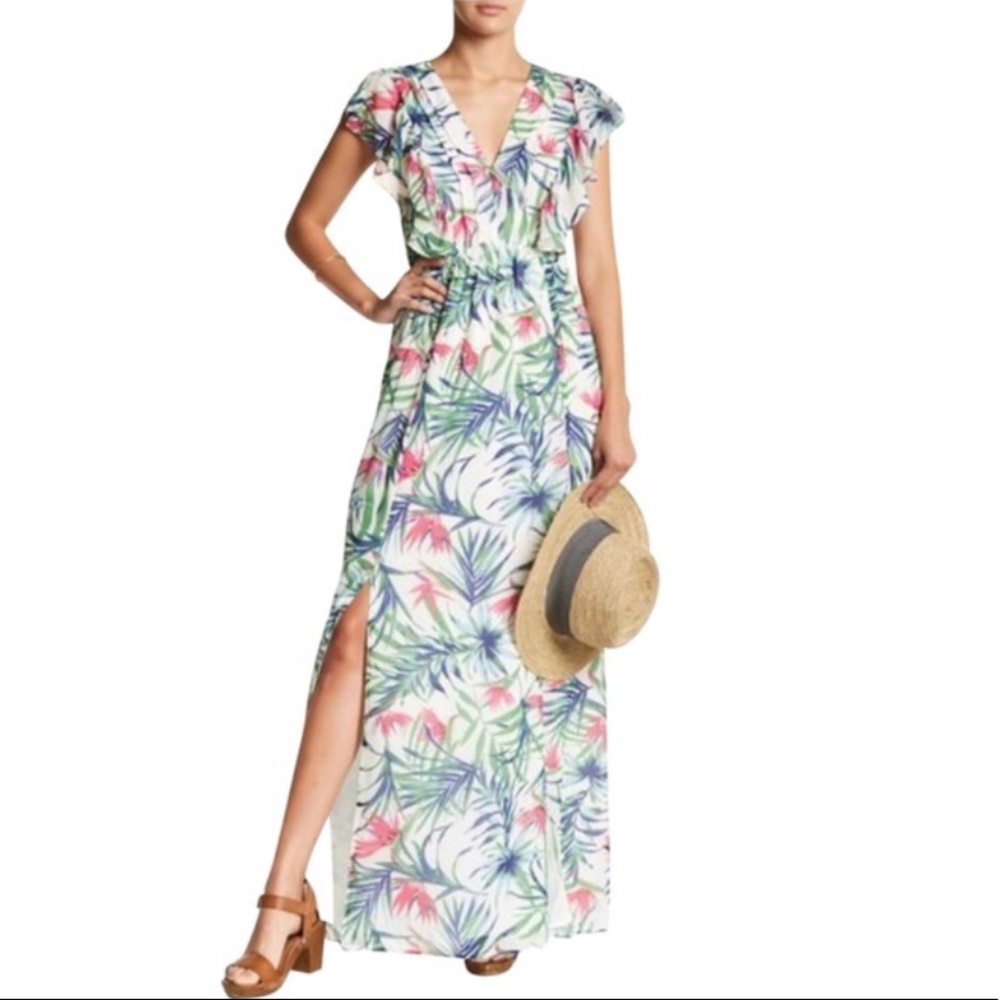 NWT XS Adelyn Rae Floral Maxi